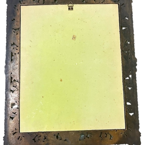 Vintage 1960’s Italian Ornate Gold Framed Reynolds Child Portrait “master hare” - Picture 8 of 11